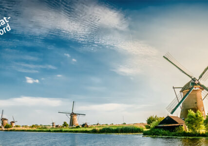 Klimaatakkoord Windmühlen in den Niederlanden