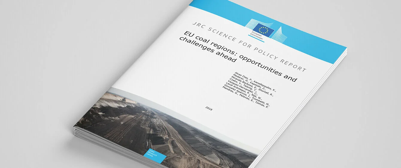 Cover zur EU Studie Studie EU coal regions opportunities and challenges ahead