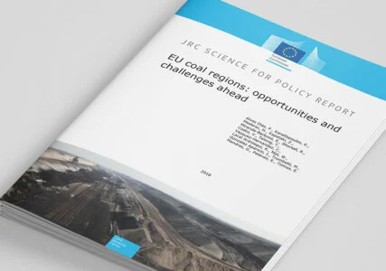 Cover zur EU Studie Studie EU coal regions opportunities and challenges ahead