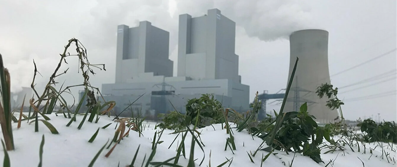 Versorgungssicherheit im enformer Kraftwerk Neurath im Winter