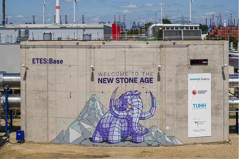Vulkansteine in Hamburg