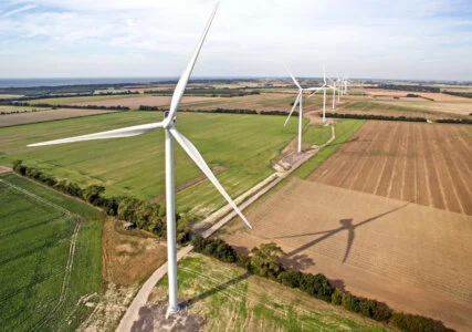 Major wind turbine manufacturers grow market share