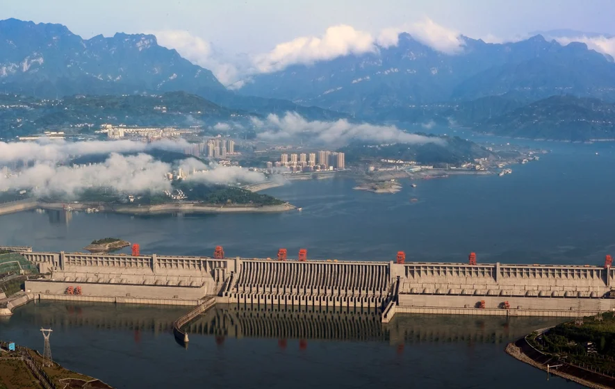 Drei-Schluchten-Staudamm in China