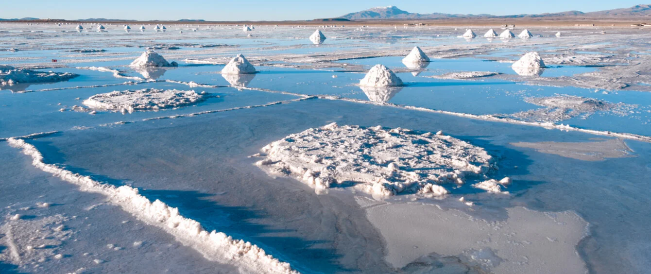 Salzsee Uyuni in Bolivien