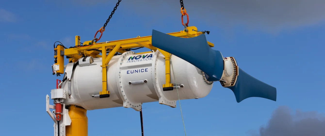 Tidal power stations: Scotland harvests marine energy