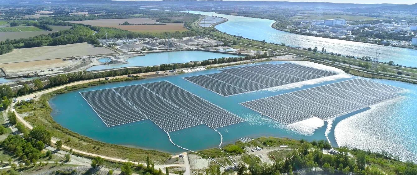 Superlative floating solar farms