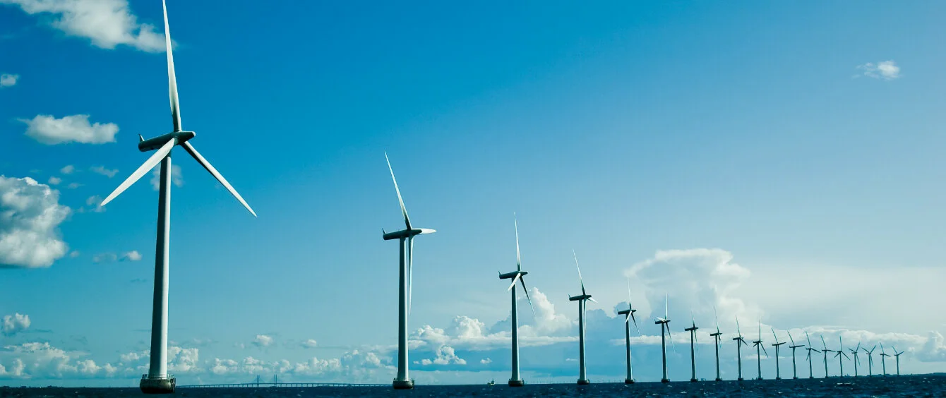 Offshore Windfarm in Dänemark