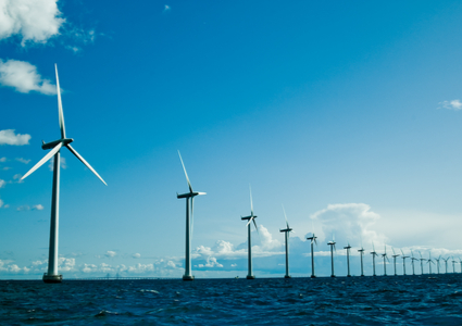 Offshore Windfarm in Dänemark