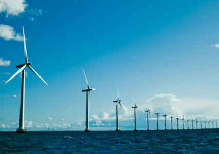 Offshore Windfarm in Dänemark