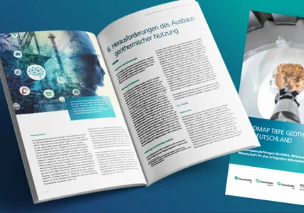 Das Bild steht für die Roadmap Tiefe Geothermie, die die Wärmwende in Deutschland voranbringen soll.