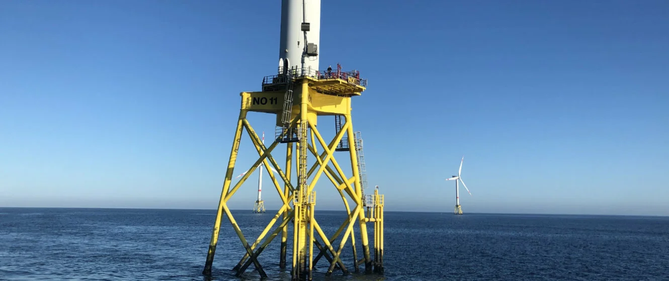 Offshore wind turbines, Denmark, Germany, Netherlands, Belgium, North Sea