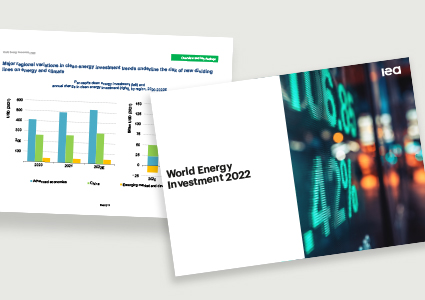 Die Internationale Energieagentur (IEA) analysierte im World Energy Report das Investitionsklima in der Energiekrise