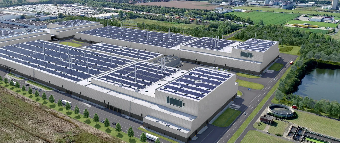 Mit Gigafabriken wie dieser soll die Batteriezellenproduktion in Europa deutlich ausgebaut werden