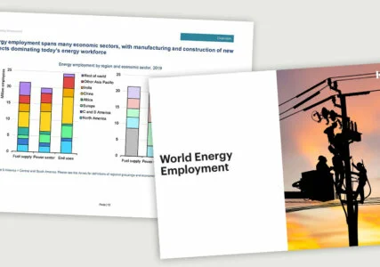 Die Internationale Energieagentur IEA hat die Entwicklungen des Arbeitsmarkts in der Energiebranche untersucht