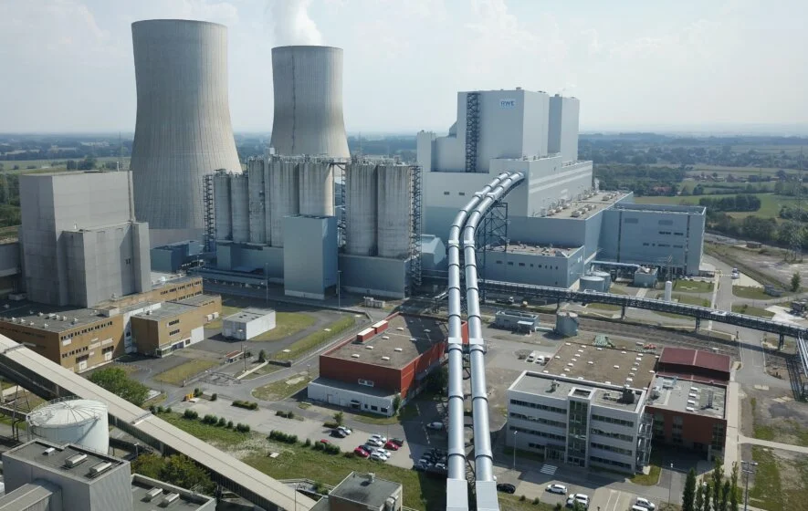 Das RWE-Kraftwerk in Hamm