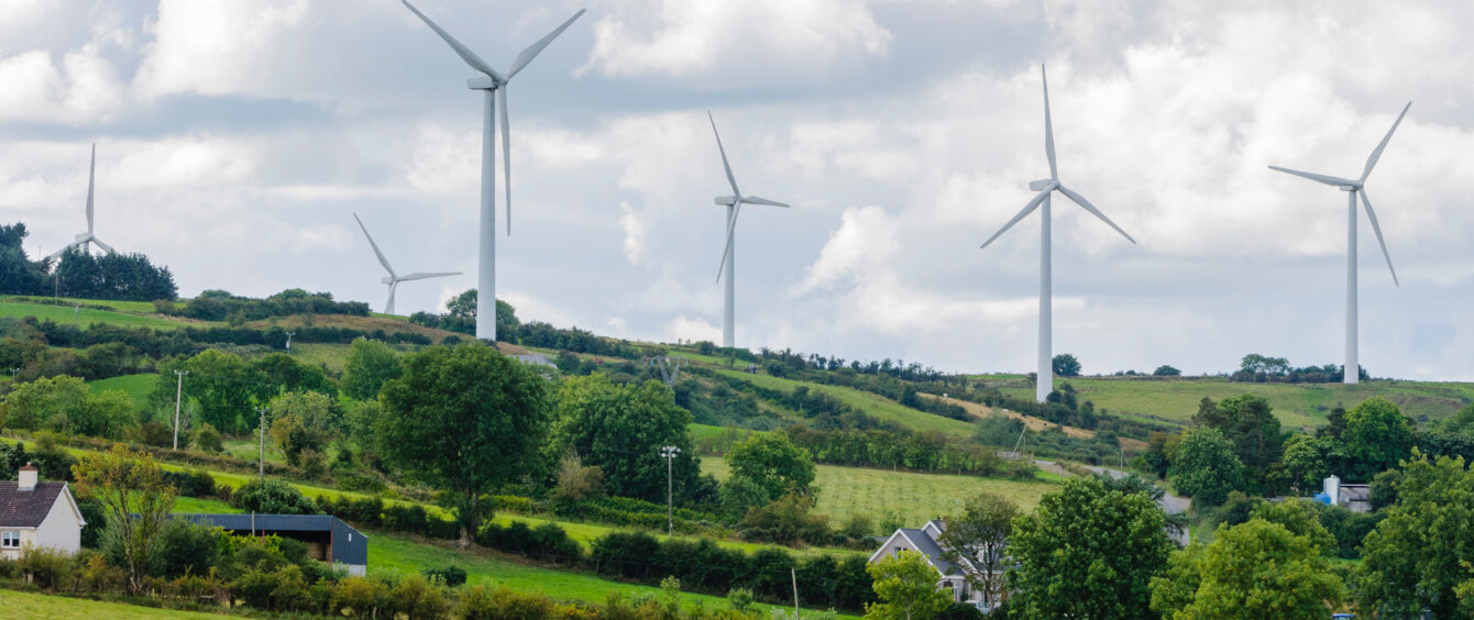 Wind,Turbine,At,Bindoo,Wind,Farm,Ireland