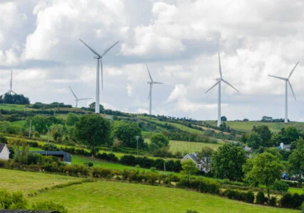 Wind,Turbine,At,Bindoo,Wind,Farm,Ireland