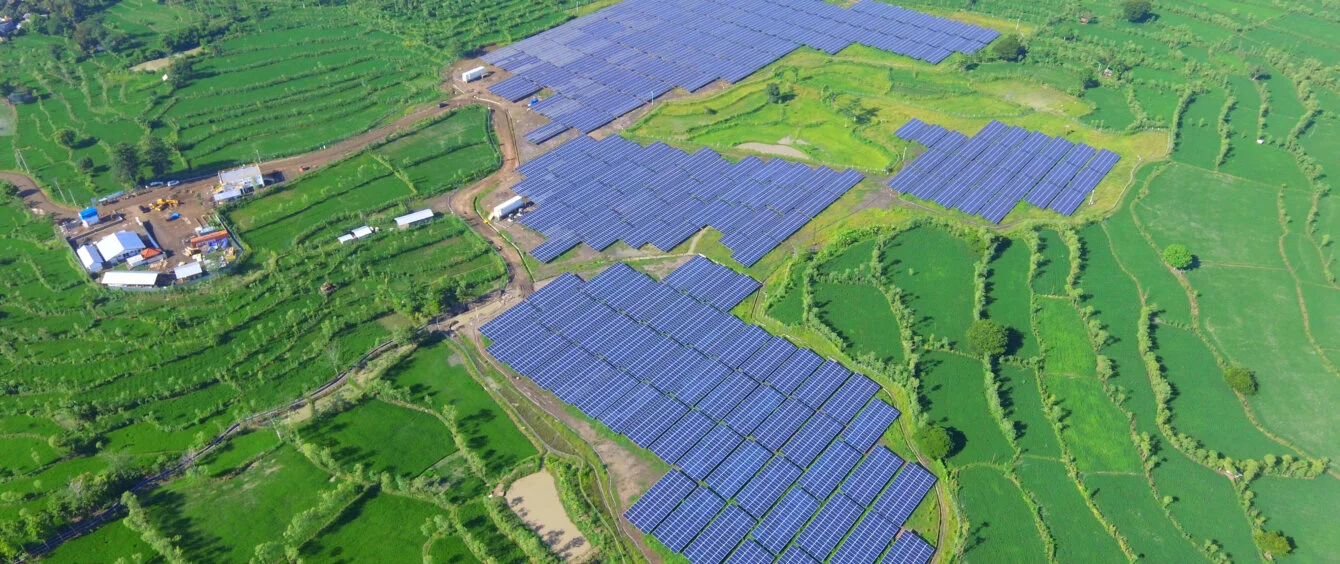 Solarpanels in Indonesien