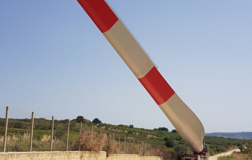 Selinus Windpark Italien
