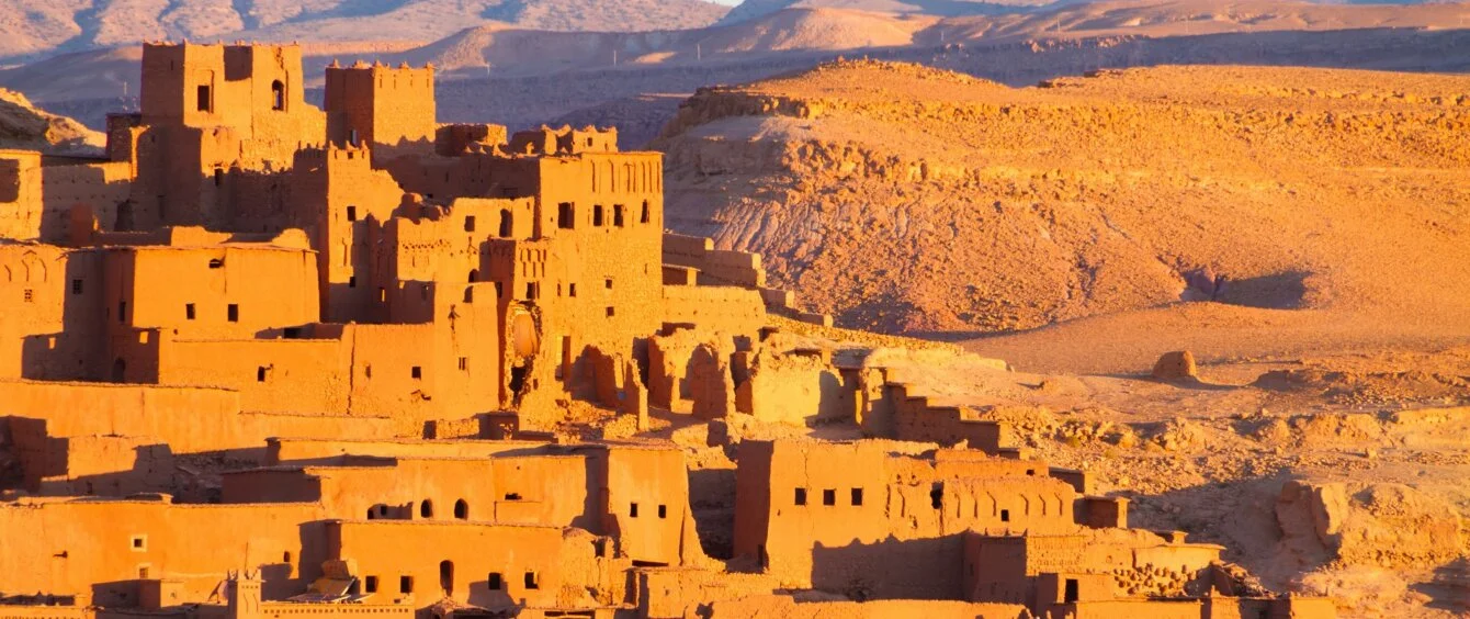 Ait Benhaddou, eine Kasbah in der Nähe von Marrakesch