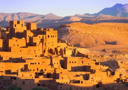 Ait Benhaddou, eine Kasbah in der Nähe von Marrakesch