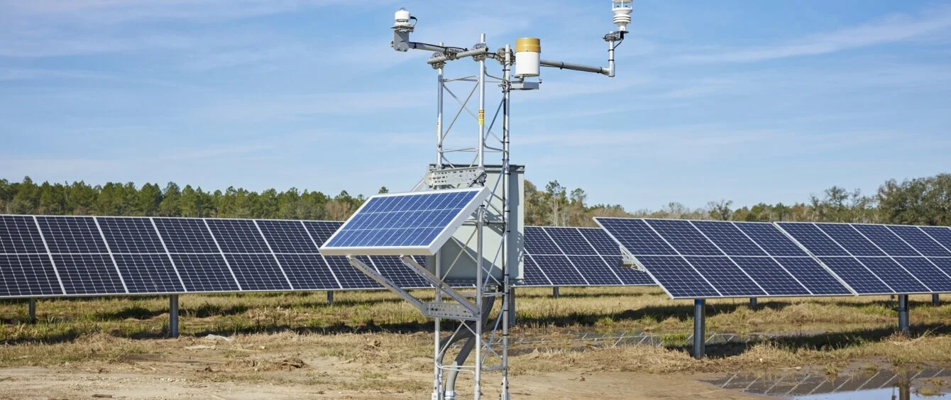 Die Solarfarm Hickory Park in Georgia