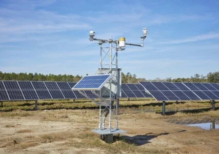 Die Solarfarm Hickory Park in Georgia