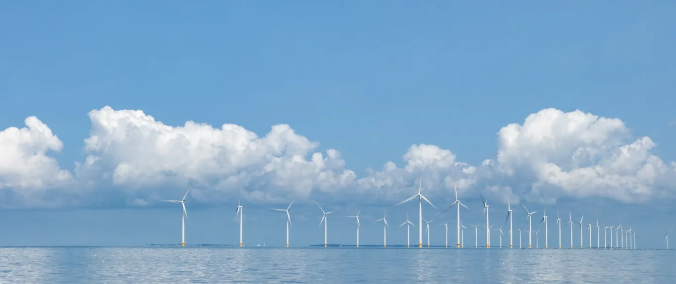 Westermeerwind Offshore Windpark in den Niederlanden