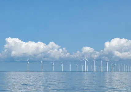 Westermeerwind Offshore Windpark in den Niederlanden