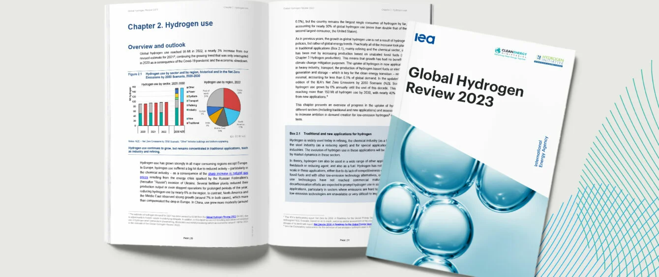 Positive trend en route to low-emissions hydrogen